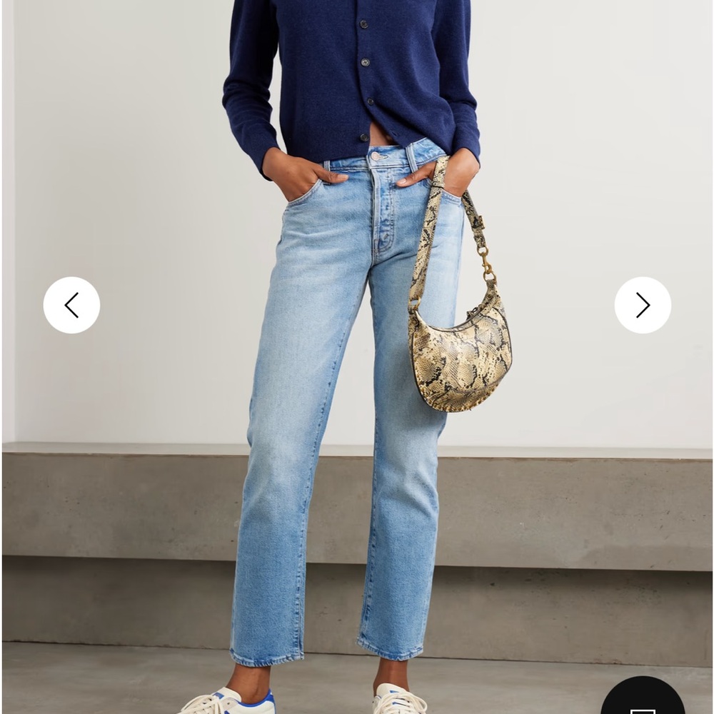 MOTHER
The Hiker Hover high-rise slim-leg jeans